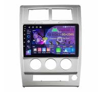 Car Stereo Radio para Coche Pantalla táctil Android 15 de 10 Pulgadas para Jeep Cherokee Liberty KK 2007-2012 Bluetooth CarPlay AHD cámara de visión Trasera GPS Controles en el Volante(C2 4+32G)