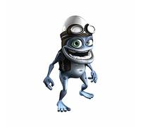 Car Sticker Beautiful Anime Funny Crazy Frog Car Sticker Waterproof Cover Scratch Funny Sticker Window Motorcycle Fine Decal Decor Kk13*12cm (Color Name : 3)
