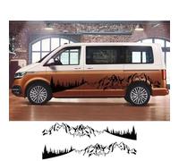 Car Stickers, For VW Transporter Bus T3 T4 T5 T6 Caravelle, For Multivan California Camper Van Vinyl Decal Auto Accessories