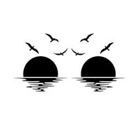 Car Stickers, Vehicle Hood Decals, Auto Scratch Cover, Adhesive Body Graphics, Interactive Weatherproof Side Emblems, for SUV RV Truck Convertible Vehicle Decoration Upgrade 16.93x15.75 Inches