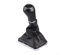 Car Styling Black Gear Shift Knob 5 6 velocidades para Opel Zafira B 2005 2006 2007 2008 2009 2010 manual palanca de cambios interior actualización parte ABS plástico y metal (5 velocidades)