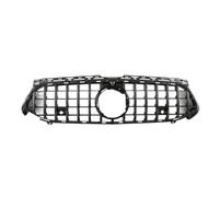 BEPHON Car Styling Parrilla Central para me&RC&ed&es para Be&NZ W177 Clase A 2023-2024 A180 A200 A220 A250 Sport Malla Media Entrada Frontal radiador Rejilla Parachoques Parrilla Tuning(Black)