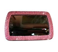 Car Sun Visor Mirror - LED Touch, 6 luces, Easy Clip, ABS, portátil, For W