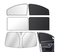 Car Sunshade Magnetic - 27cm Heat Insulation Blackout Curtain | Detachable Privacy Shade, Reflective UV Block Window Cover For Child Side Interior Glass