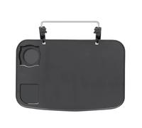 Car Table - ABS, 13.98x9.25x0.87in Foldable Back Seat Tray Table Non-Slip | Travel Car Accessory Dining Desk With Drinks Holder For Writing, Eating, Reading In Vehicle, Computer Desk