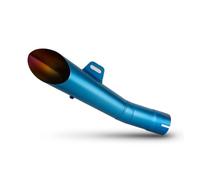 Car Tail Tube Tubo De Escape Evo GP Racing Para Motocicletas R6, R3, KRV, KRV180 Y R15(TYPE-B)