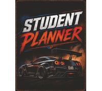 CAR-THEMED HOMEWORK PLANNER: Undated Assignment Tracker Notebook for Elementary, Middle School, High School, and College Students | Simple Layout for ... Tasks, Including ADHD-Friendly Planning