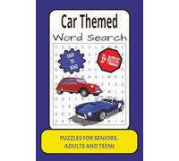 Car Themed Word Search: Word Search with Easy to Read Print about Car Themed, Puzzle Book, Car Activity, Model and More : 6x9 inches: ... (Sports and Activities Word Search Book)