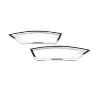 Car Tira Guarnición Cubierta Repuesto para Ford Escape/Kuga 2013 - 2019 EcoSport 2013,Portón Trasero Maletero Cubierta Retrovisor Tira Moldura Decoración Pegatina