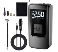 Car Tire Air Pump Portable - Air Pump Smart Detection Tire Inflator Portable,LED Light, Multifunctional Compressor with Long Battery Life for Balls