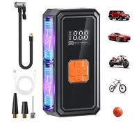 Car Tire Inflator | Cordless Compressor With Lights,Tire Inflator Portable Air Compressor, Portable Inflation Device For Bike Balls Inflatable Toys SUV Sedan Camping Pool Floats Outdoor Home Garage