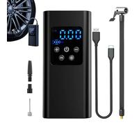 Car Tire Inflator - High Power Wireless Air Pump For Electric Cars & Motorcycles | Smart Digital Display & AutoStop Pressure Pump | Heavy Duty MultiNozzle Inflatable Tool