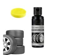 Car Tire Shine Coating,Hydrophobic Leather Care Stain Resistant - Restore Shine Tire Coating Paste | For Beginners Professionals Drivers Repair Shop Caravan Truck SUV RV
