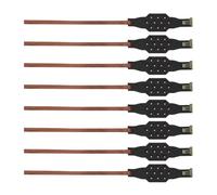 Car Tires Snow Chains - 8 Piece Tyre Traction, Heavy-Duty Traction Chains, Adjustable Anti-Skid Snow Chain, Adjustable Tire Chain For Suv Truck Pickup Van Sedans 6.5-9.65in Winter Driving