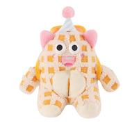 Car Tissue Box - 2 In 1 Plush Armrest Box For Storage and Trash Management | Soft Plush with Compartments, Napkin Holder and Garbage Bin, Road Trip Automotive Accessories