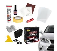 Car Touchh Up Pen - Paint Repair Kit 10ml Quick Dry Long Lasting Restorer | Vehicle Scratch Remover for Bumper Door Exterior Boat Chip Dent Crack Damage Fix | Paint Repair Kit for Car (Gray)
