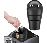 Car Trash Can with Lid - Car Back Seat Trash Can - Multi-Function Trash Storage Container