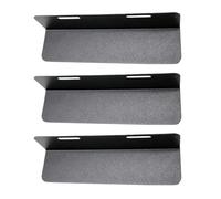 Car Trunk Cargo Blocks, Automotive Boot Separator, 7.48x1.97x1.97inches, 3-Piece Non-Slip Containment System, Sturdy Metal Design, Ideal for SUV, Vehicle, Sports Gear, Groceries, Travel, Everyday Use