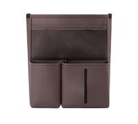 Car Trunk Organizer Box, Foldable Storage Container, Multifunctional Portable Car Seat Storage Tray, for Travel Groceries Luggage Tools Vehicle Interior Middle Seat Organization Use 9.06x3.94x2.36 in