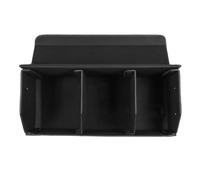 Car Trunk Organizer, PU Leather Box, 20.86 Inches Magnetic Closure Folding Storage with Multi Compartment Design, Leathers Cargo Container with Easy Access, Home Accessories for Truck Camping Travel