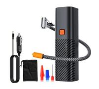 Car Tyre Inflator - Portable Air Compressor, Cordless Tyre Inflator | High-Density Tire Air Pump With Fast Inflation | Ideal For Bike, Car, Truck, Motorcycle, SUV, RV, Travel, Outdoor Driving