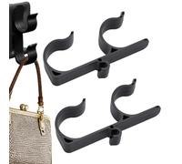 Car Umbrella Holder | No Drilling Double Hook Back Seat Storage Clip | Car