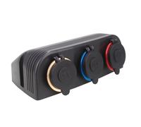 Car USB Charger Panel Base - Motorcycle Socket Mount | Waterproof Tent Design Plate, Universal Automotive Power Outlet Bracket, High Temperature Resistant Marine Housing For RV Boat Tractor