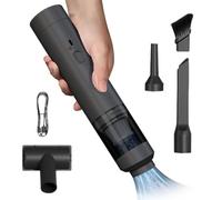 Car Vacuum - 200W High Power Handheld Vacuum Cleaner with 19000Pa Suction | Corded 12V Auto Detailing Kit with 16Ft Power Cord, Storage Bag & 3 Attachments | Car Interior Cleaning Tool for Home, Offic