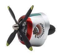 Car Vent Air Freshener | 2.05x2.05x2.2inch Fighter Plane Air Vents | Rotating Plane Long-Lasting Scent | Cars Freshener Vent Clip, Aircraft Dashboard Ornament for Auto Interior Decor, Men Gift
