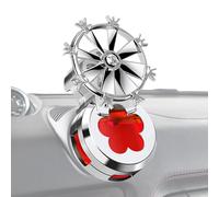 Car Vent Air Freshener, 5ml Deodorizer Scent Diffuser with Creative Fan Clip, 2.48x1.57x0.78 inches Fragrance Ornament Decor for Men, Women, Auto Interior