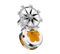 Car Vent Air Freshener, 5ml Deodorizer Scent Diffuser with Creative Fan Clip, 2.48x1.57x0.78 inches Fragrance Ornament Decor for Men, Women, Auto Interior