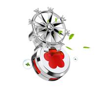 Car Vent Air Freshener, Car Deodorizer Scent, Creative Fan Clip, Fragrance Ornament Decor, Long-Lasting Fragrance, Ideal for Women and Men, 2.48 X 1.57 X 0.78inch