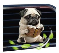 Car Vent Air Freshener, Dog Air Diffuser, 2.36x1.97 Inches Acrylic Aromatherapy Scent, Long-Lasting Compact Design, Ideal for Vehicle, Truck, RV, Auto Travel, Women, and Men