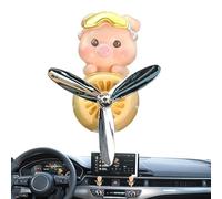 Car Vent Clip Air Freshener, Rotating Propeller Design, Car Air Diffuser, Easy Clip Installation, Long Lasting Fragrance, for Freshening 1.96 x 2.36 x 3.14inch