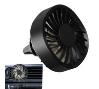 Car Vent Clip Fan, Auto Personal Fan, Hot Weather Cooling Device 8,8 x 8,3 x 8,3 cm 3,46 x 3,27 x 3,27 pulgadas LED Lights for Vehículos Trucks, 3 Adjustable Wind Speeds
