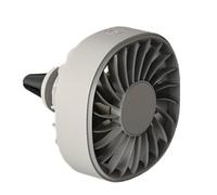 Car Vent Clip Fan, Portable Vehicle Cooler, 3.46x3.27x3.27 inches Light Cooling Device, Compact Air Circulator, 3 Speed Wind Control For Trucks Cars Hot Weather Driving Use