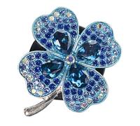 Car Vent Clips, Alloy Four Clover Air Freshener Rustproof For Air Vent, Multifunctional Rotatable Car Interior Accessories, Fragrance Decor Lucking Ornaments For Air Vent