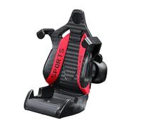 Car Vent Phone Holder - Air Vent Mount, Auto Clamp Phone Bracket, Racing Seat Design Holder | Hands Free Mobile Mount System, Universal Smartphone Grip Stand, Vehicle Navigation Support Device