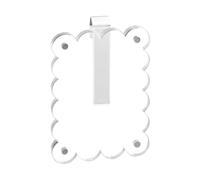 Car Visor Clip, Acrylic Photo Holder, Magnetic Grip Design, Lightweight Stylish Display, for Birthdays Anniversaries Family Memories