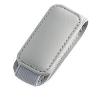 Car Visor Eyeglass Clip - Leather Sunglasses Mount for Auto Interior | Glasses Hanger, Secure Eyewear Holder for Vehicles, Sun Visor Accessory for Sunglass Storage, Easy to Attach Organizer