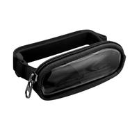 Car Visor Lip Balm Holder Organizer, Portable Makeup Storage Clip Bag, Adjustable Strap Lipstick Car Pouch, Easy Access Cosmetic Accessory, Compact Travel Style Design, Women Driving Use