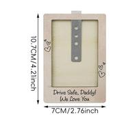 Car Visor Photo Clip, Interior Decoration for Car Enthusiasts, Versatile Photo Holder for Road Trips, Families, Drivers, Fitness Lover, Tourist, Keep Memories Close While Traveling, 10.7x7x2.2cm