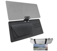 Car Visor | Visor Extender,Anti Glare Visors-Sun Blocker - with Card Storage Slots, Attachment | For Car,for Daily Drivers Road Trippers Women Men Morning Commuting