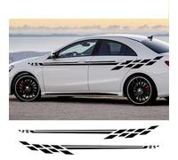Car Waist Line Vinyl Film Stickers, For SUV Auto Racing Sport Styling Long Stripes Graphic Stripes Decor Decal Tuning Accessories