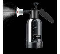 Car Wash Foam Watering Can, 2L High-Pressure Pump Sprayer, Snow Foam Bottle for Car Detailing, Washing, Motorcycle, Truck, RV, Boat