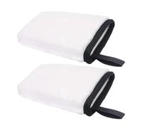 Car Wash Gloves - 2 Pack Double-Sided Detailing Mitts | Soft Polyester