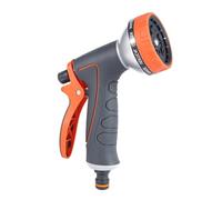 Car Wash Hose Nozzle - Watering Spray Tool, Garden Sprinkler Head with Adjustable Control, High-Pressure Sprayer with, Thumb Lever, Heavy Duty Metal Body, for Backyard Garage Pathway