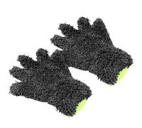 Car Washing Mitts - Double-Sided Strong Absorption Scratch-Free,Auto Interior Exterior Detailing Mitt, Motorcycle Truck SUV Detailing Dusting Wheel Exterior House Railing