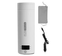 Car Water Heater Temperature Control Taza Electric Heating Cup | Travel Cup For SUV, Truck Car Tea Kettle 12 Volt Car Water Heater - Taza de agua para coche