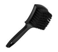 Car Wheel Brush - Hard Bristle Rim & Tire Cleaner For Detailing Wheels, Rims, Engine Bays, Non-Scratch, Heavy Duty | Long Handle Brush For Cars, Trucks, SUVs, Motorcycles